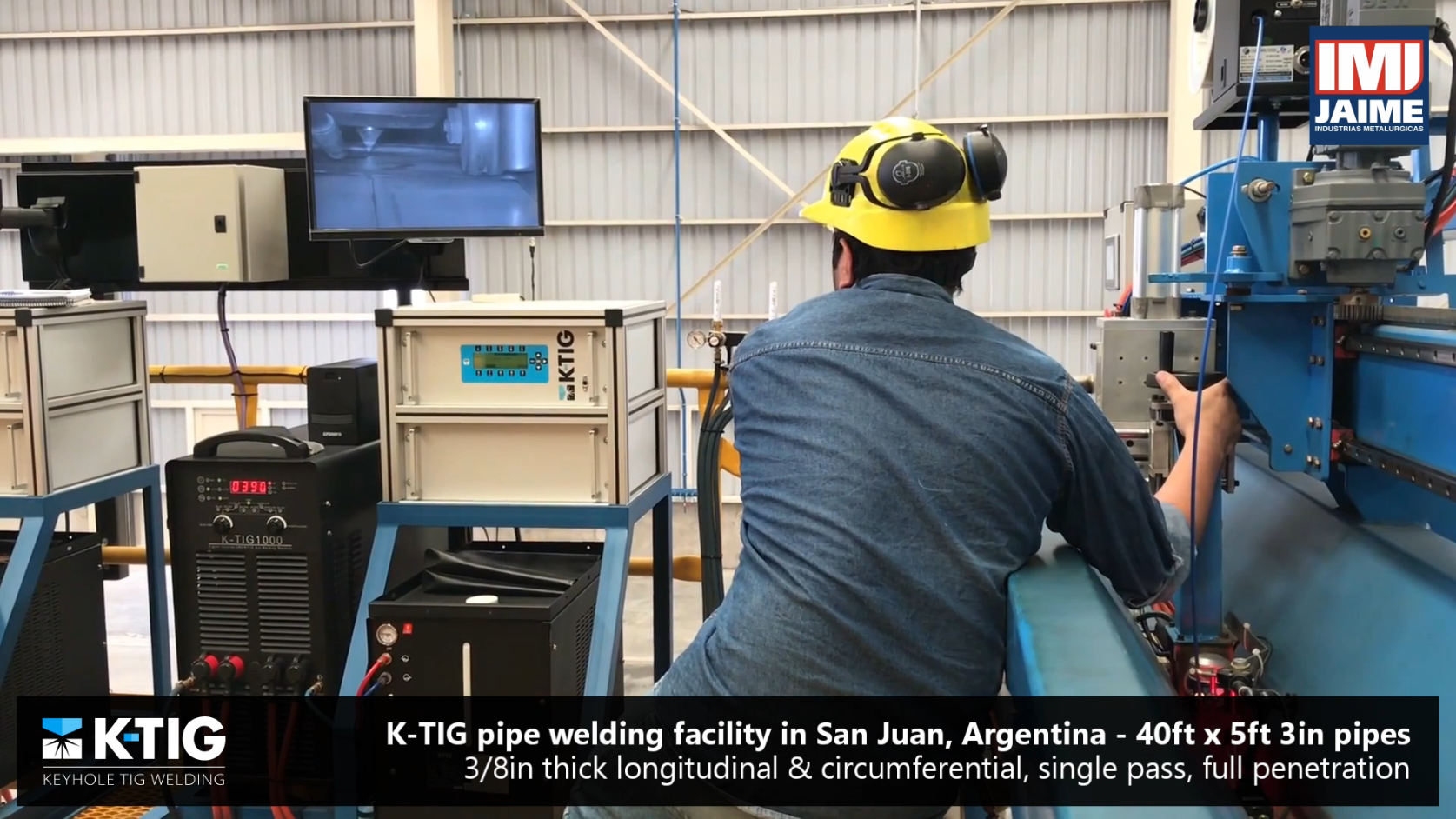 Pipeline Fabrication Completed in 25 of Time with KTIG Welding